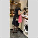 Getting her clothes ready for a bull date night - #1993408-2